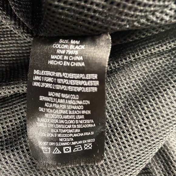 Lucky Brand Womens Black Premium Performance Hooded Jacket Anorak Size M - Picture 3 of 9